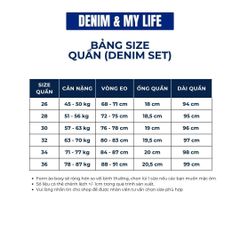 (QJ13) Quần Jeans Denim Basic