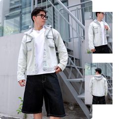 (AK01) Áo Khoác Jeans Jacket Chống Nắng