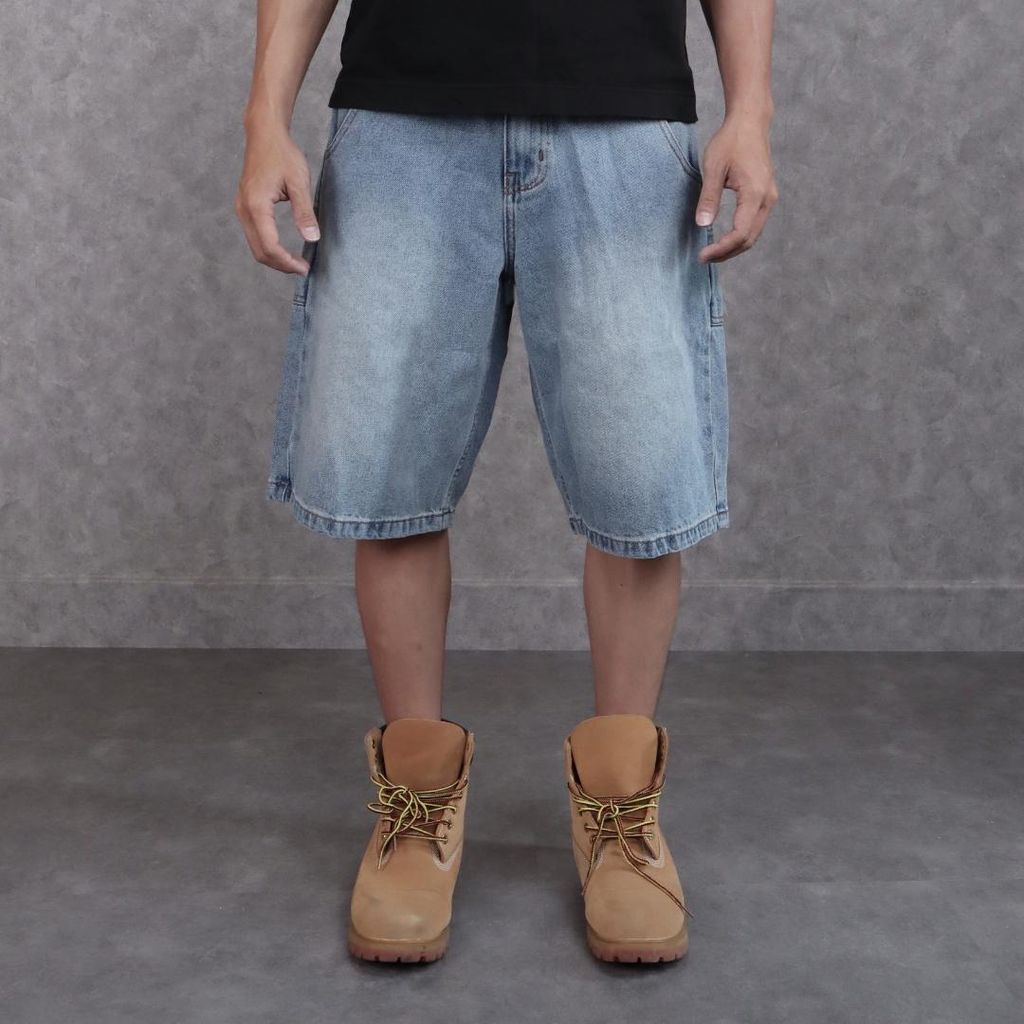 (QSJ01) Quần Short Baggy Denim