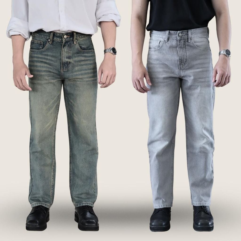 (QJ02) Quần Jeans Nam Form Cooper Fit