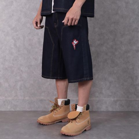 (QSJ02) Quần Short Denim Baggy Venom