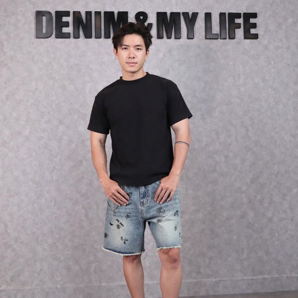 (QSJ03) Quần Short Jeans Relax in hình