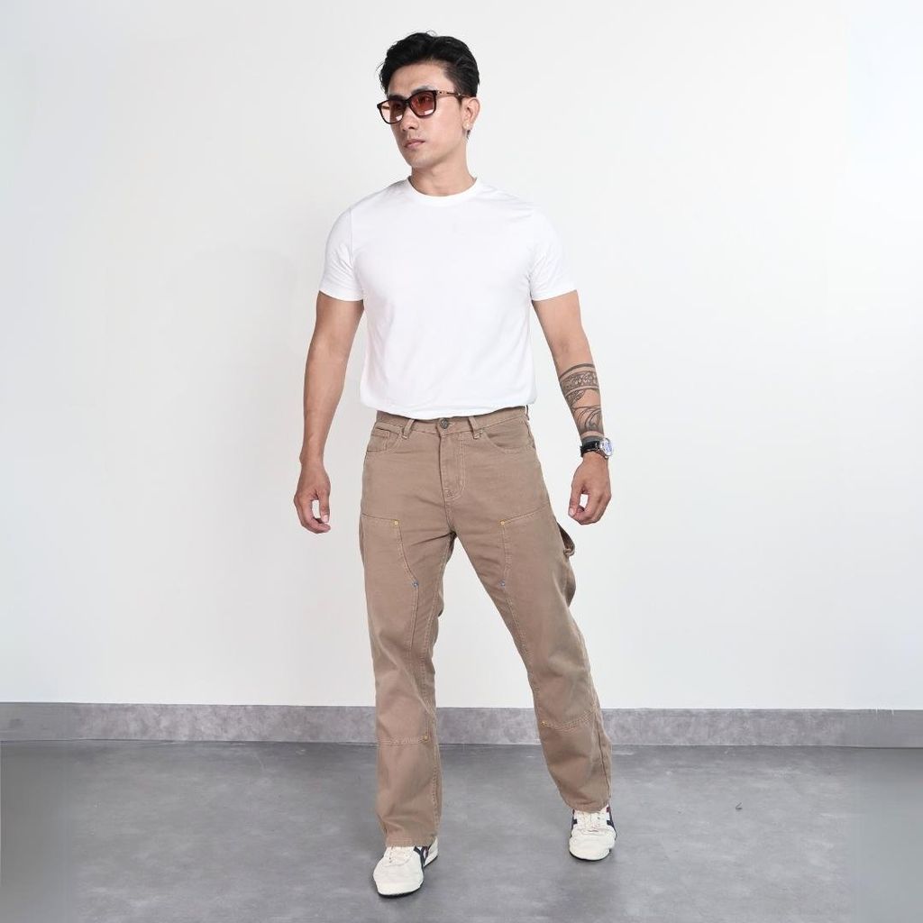 (QJ10) Quần Jeans Double Knee