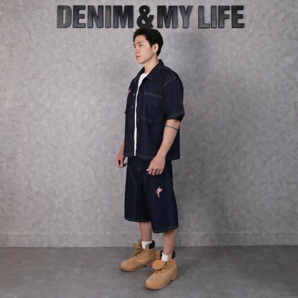 (QSJ02) Quần Short Denim Baggy Venom