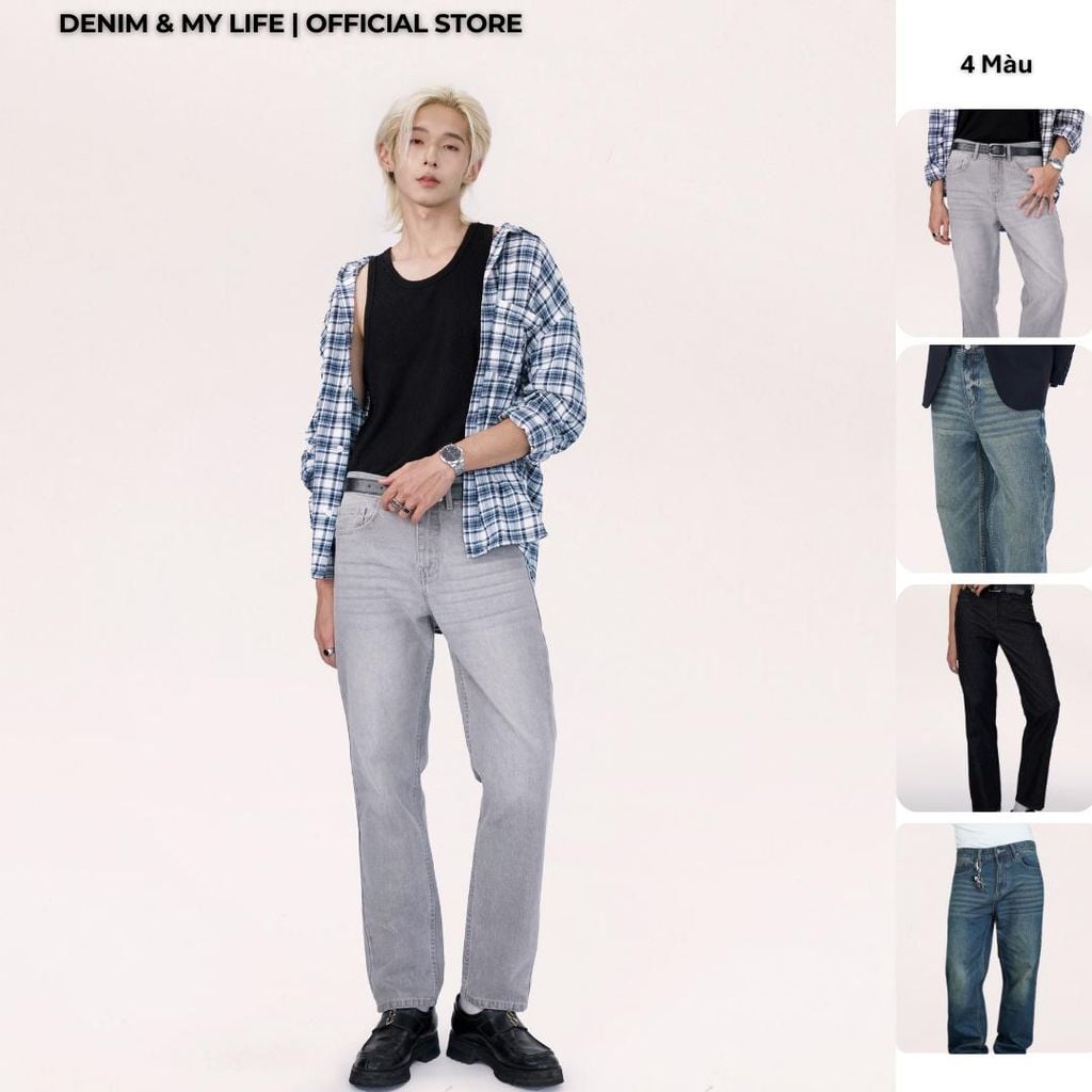 (QJ02) Quần Jeans Nam Form Cooper Fit