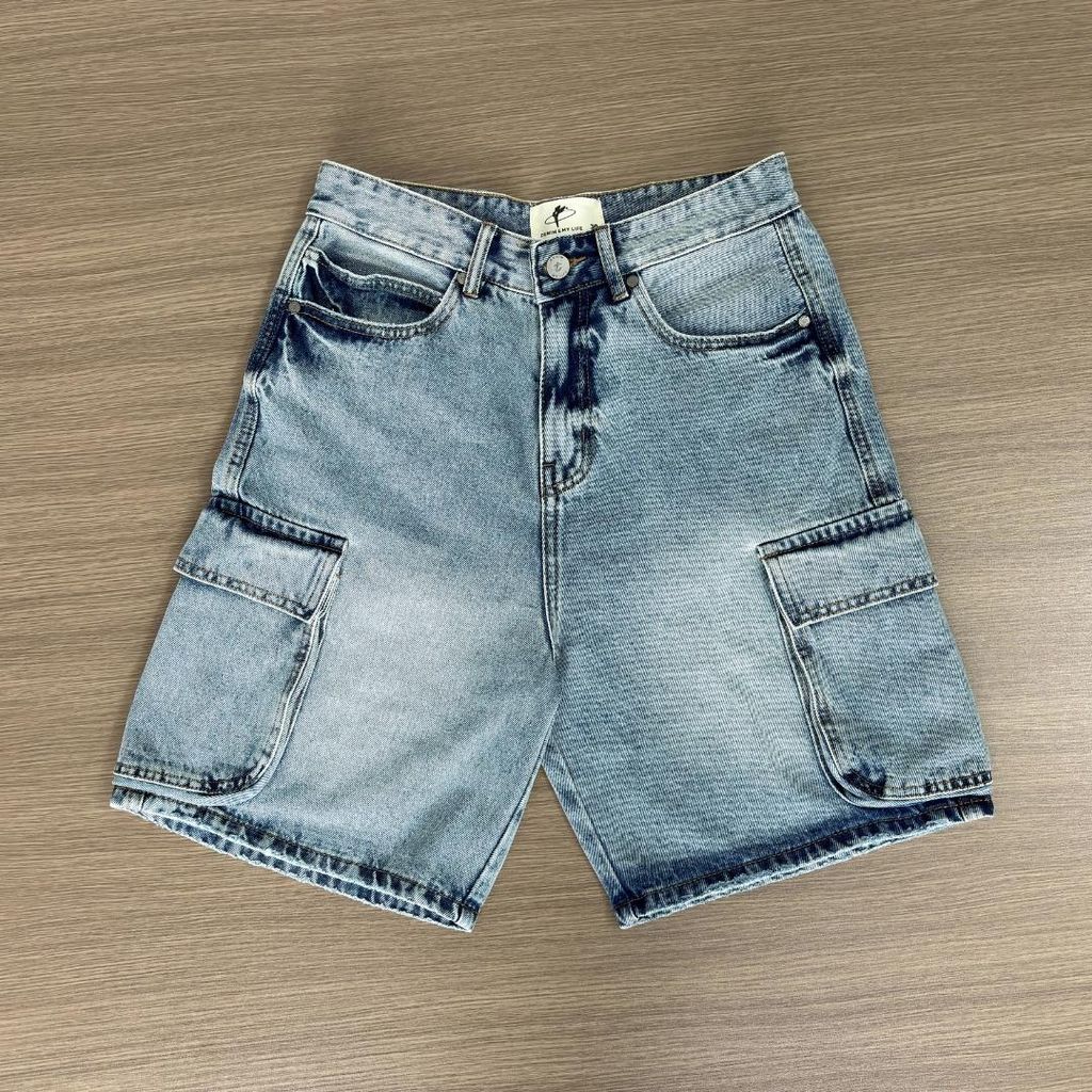 (QSJ04) Quần Short Denim Pocket