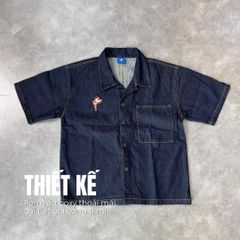 (SM01) Áo sơ mi tay ngắn Boxy Venom