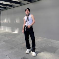 (QJ00) Quần Jeans Nam Denim Ống Loe