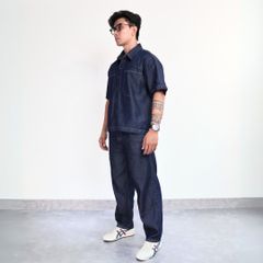 (SM02) Áo sơ mi Denim Boxy Basic