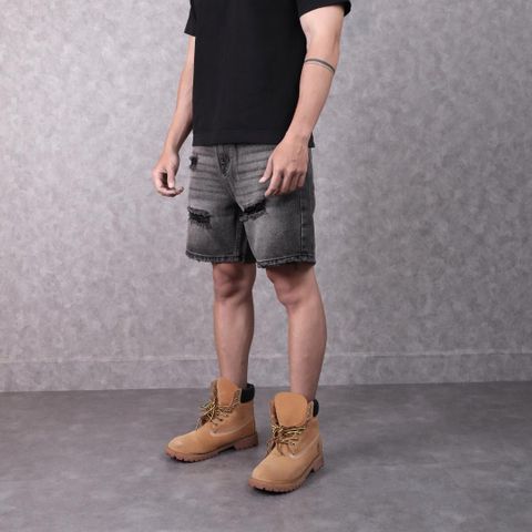 (QSJ05) Quần Short Jeans wash rách