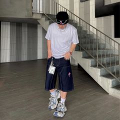 (QSJ02) Quần Short Denim Baggy Venom