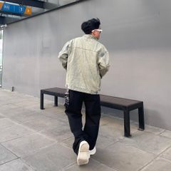 (AK02) Áo Khoác Denim Jean Streetwear