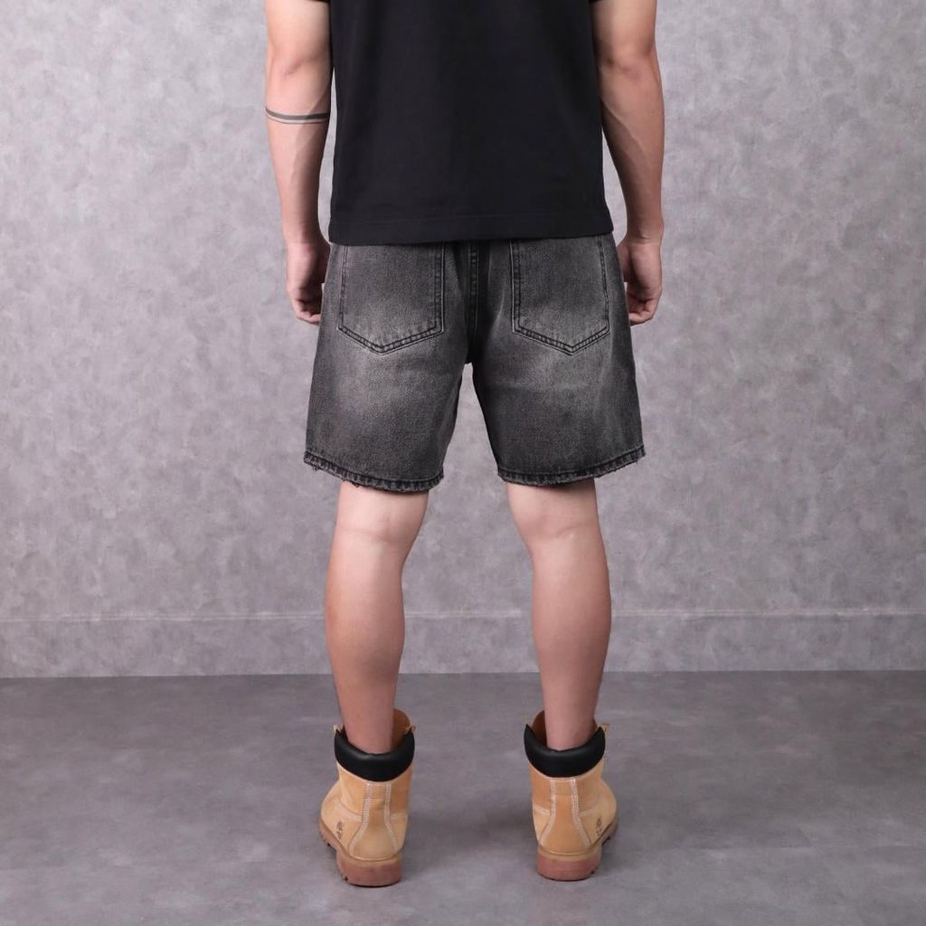 (QSJ05) Quần Short Jeans wash rách