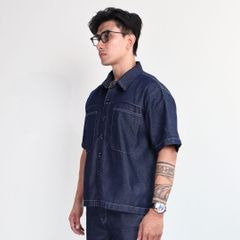 (SM02) Áo sơ mi Denim Boxy Basic