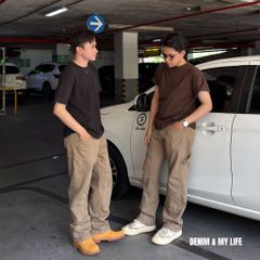 (QJ10) Quần Jeans Double Knee