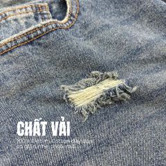 (QSJ05) Quần Short Jeans wash rách