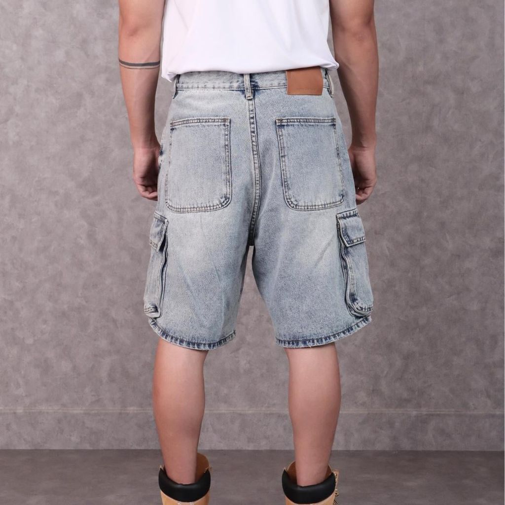 (QSJ04) Quần Short Denim Pocket
