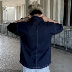 (SM01) Áo sơ mi tay ngắn Boxy Venom