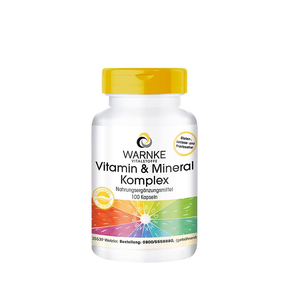 Warnke Vitamin Und Mineral Komplex 100 viên
